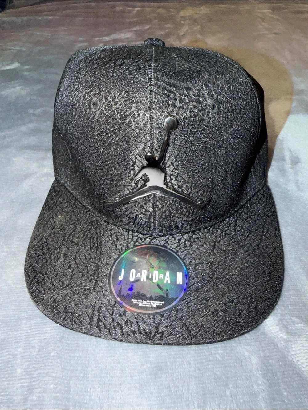 Jordan Snapback with Jumpman and Holographic Sticker